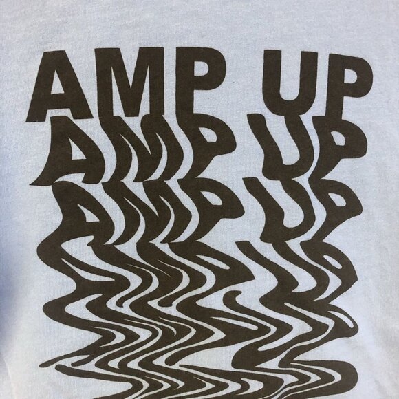 Kidpik Size 5/6 Blue Amp Up Tee - Picture 2 of 6